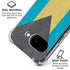 Bahamas Flag Distressed Google Pixel 9a Clear Case